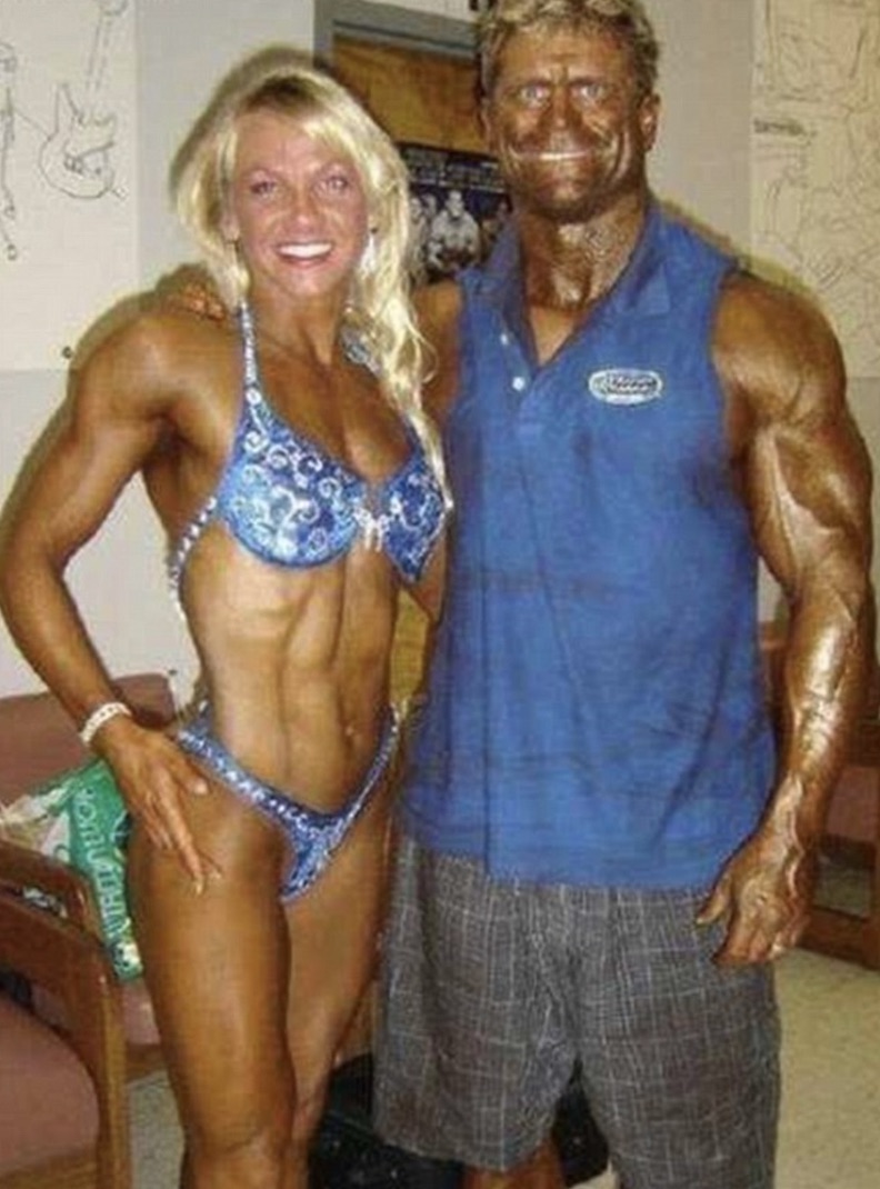 Living bronze statues